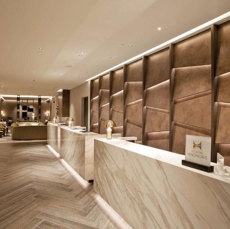 Hotel reception